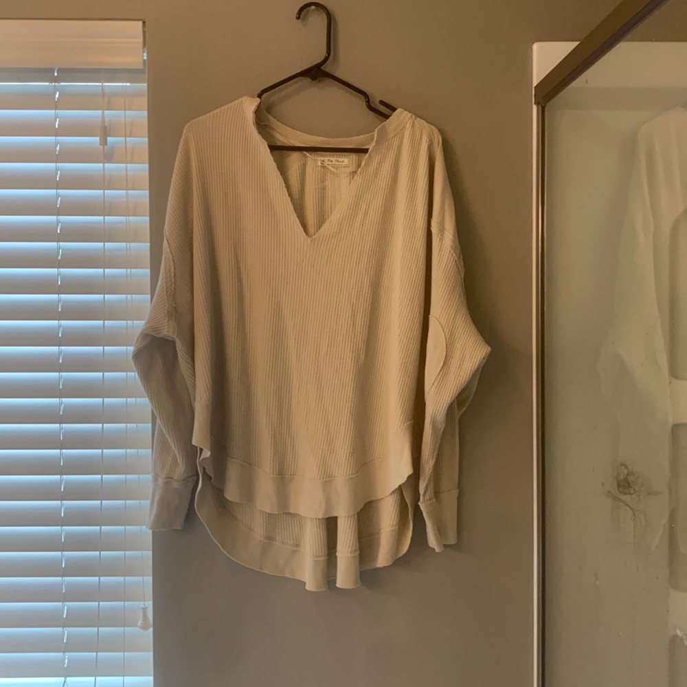 We the free size small high low cut shirt